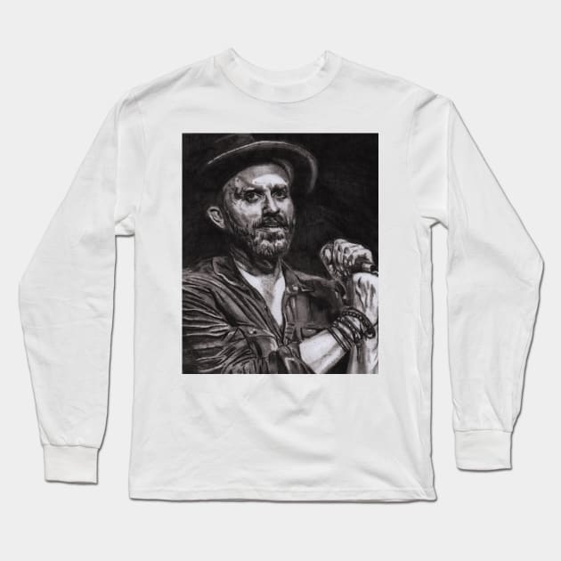 Rob Benedict Long Sleeve T-Shirt by drawingsbymegsart